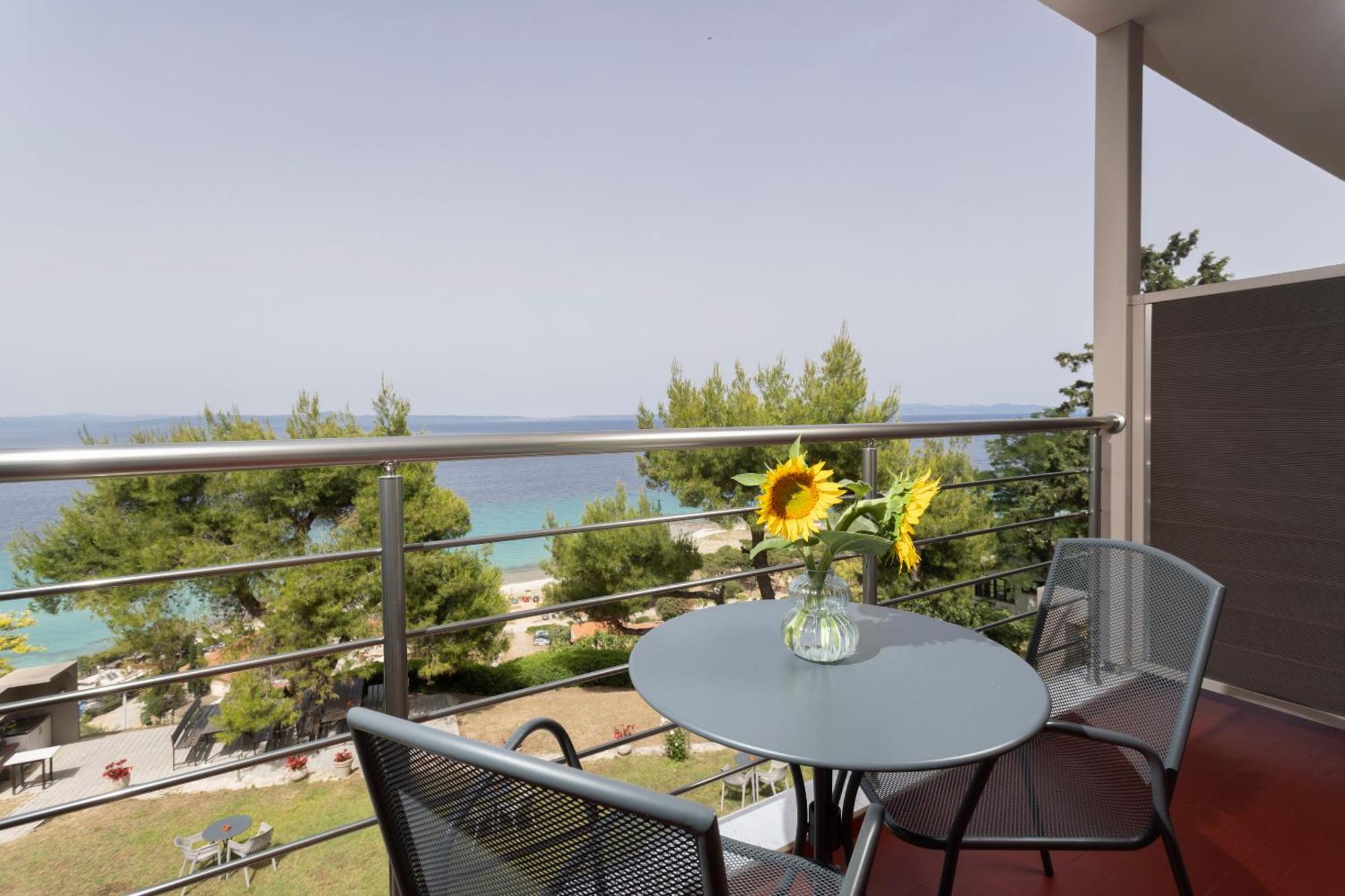 Sea View Apollo Apartments & Studios In Афитос Экстерьер фото