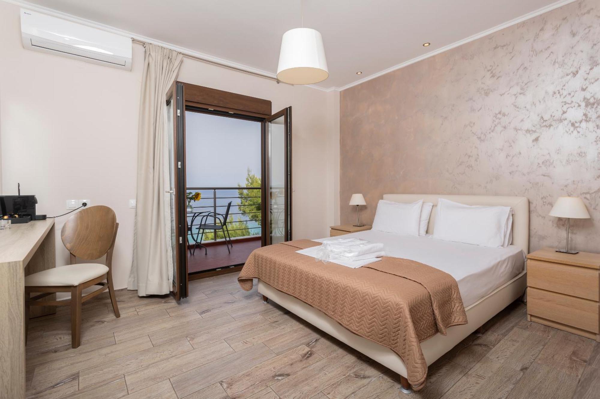 Sea View Apollo Apartments & Studios In Афитос Экстерьер фото