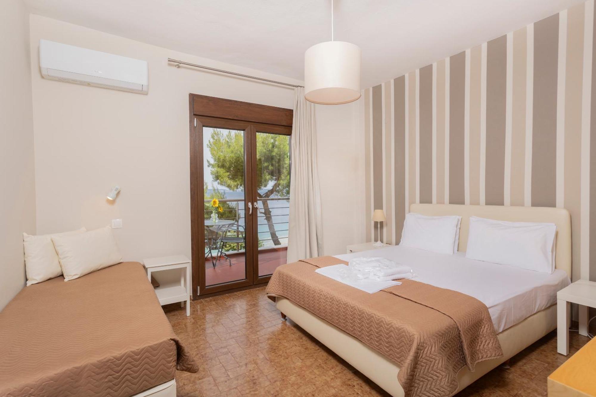 Sea View Apollo Apartments & Studios In Афитос Экстерьер фото