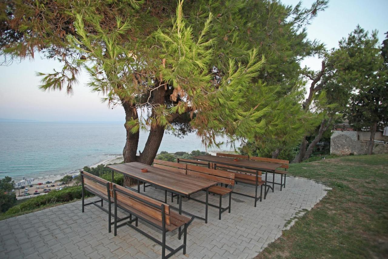 Sea View Apollo Apartments & Studios In Афитос Экстерьер фото