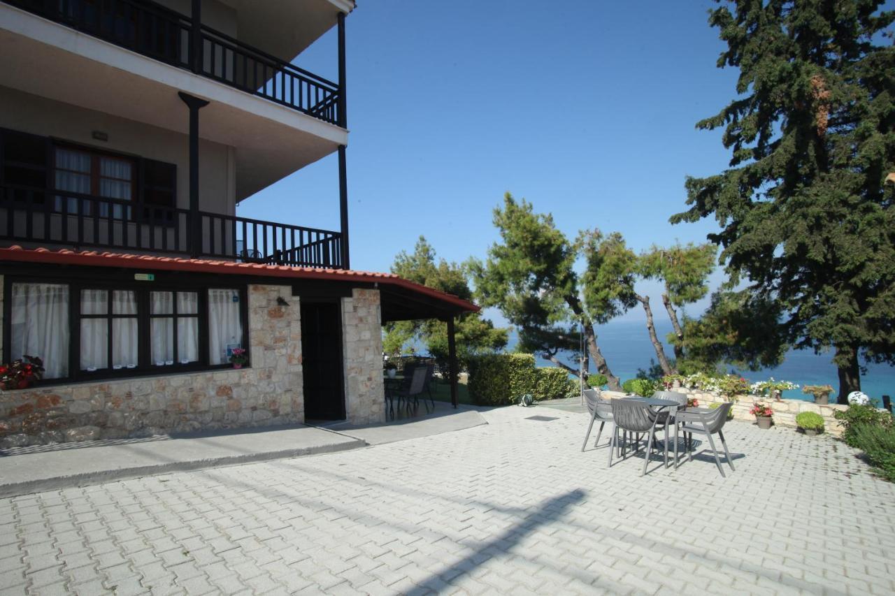 Sea View Apollo Apartments & Studios In Афитос Экстерьер фото