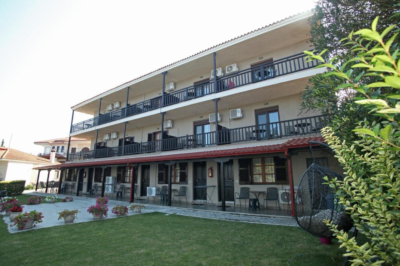 Sea View Apollo Apartments & Studios In Афитос Экстерьер фото