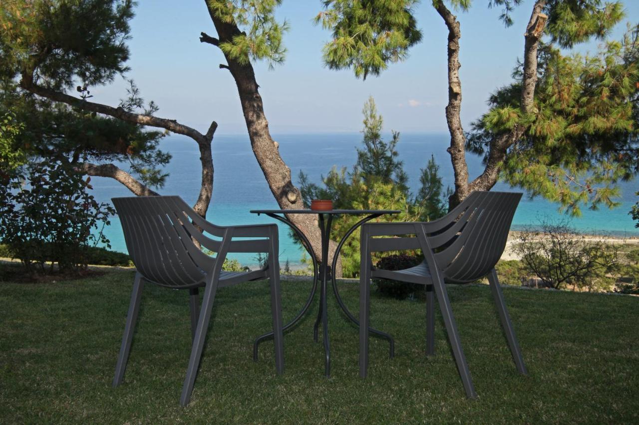 Sea View Apollo Apartments & Studios In Афитос Экстерьер фото