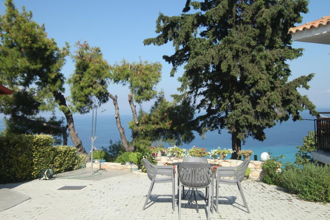 Sea View Apollo Apartments & Studios In Афитос Экстерьер фото